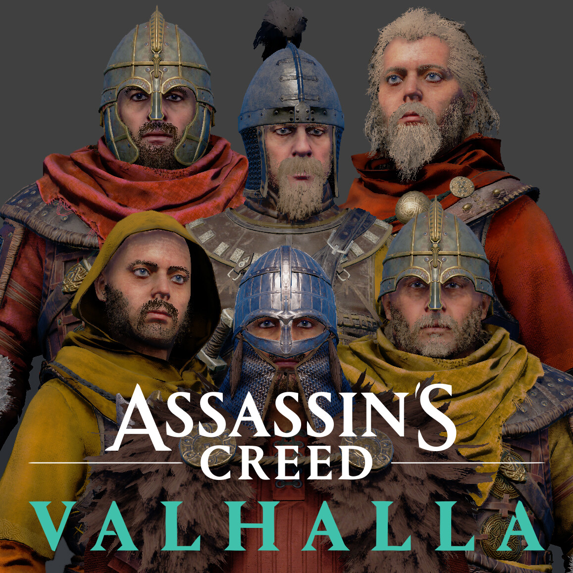 ArtStation Assassin's Creed Valhalla Saxon ShieldBearer Kit