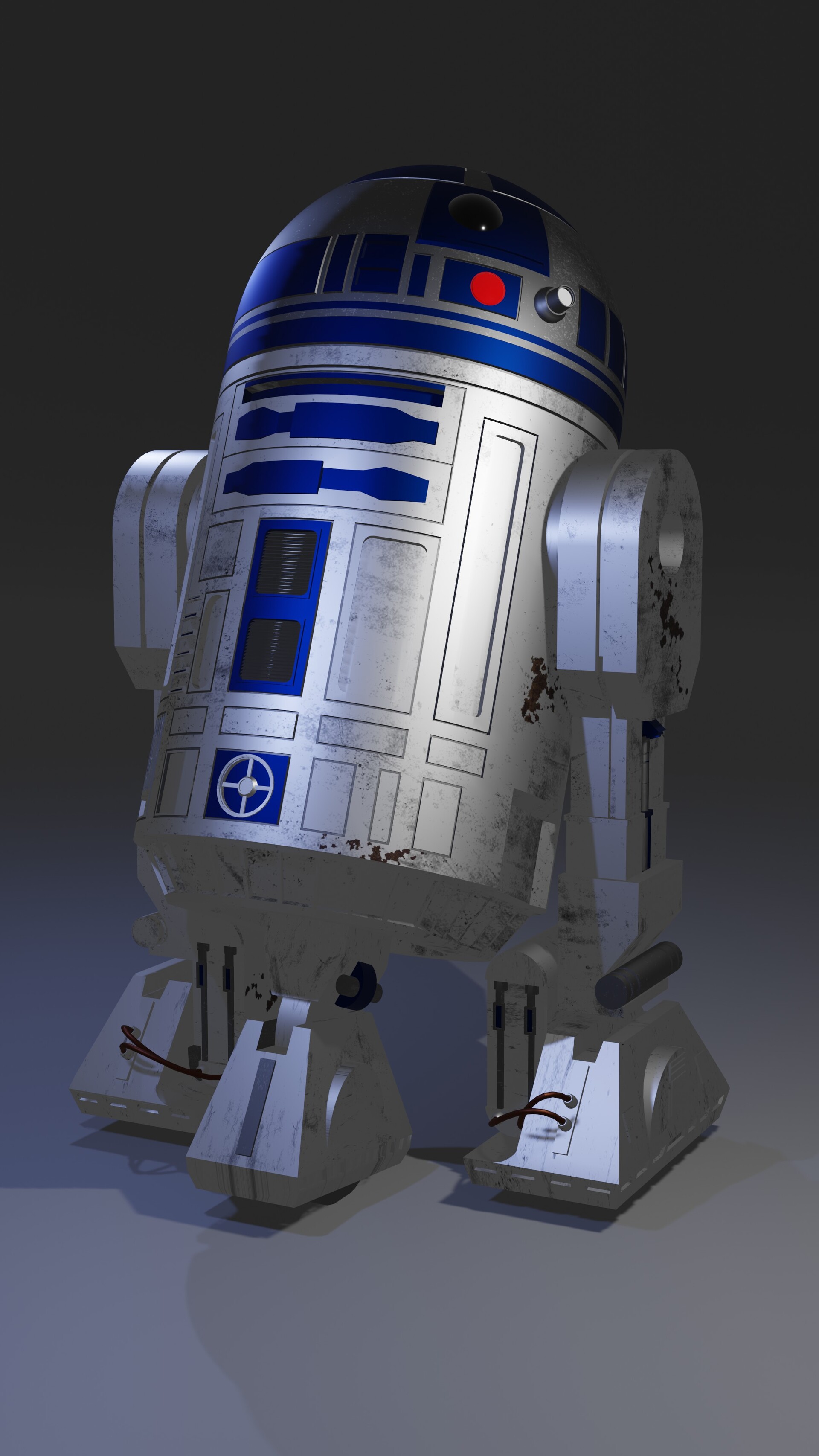 ArtStation - R2D2 R2D2, Luke Sidney John Mitchell