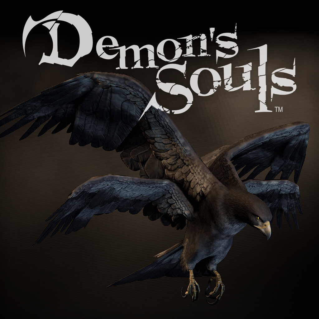 ArtStation - Demon's Souls - Double Wing Hawk