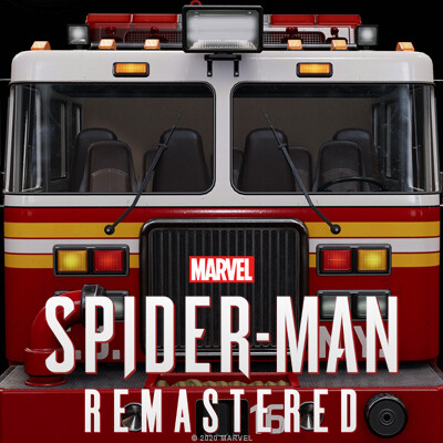 ArtStation - Spider-Man Remastered: Vehicle Art