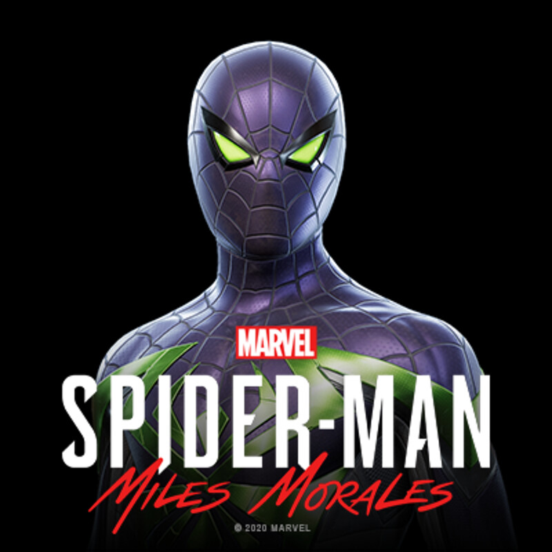 Spider-Man Miles Morales: Purple Reign Suit