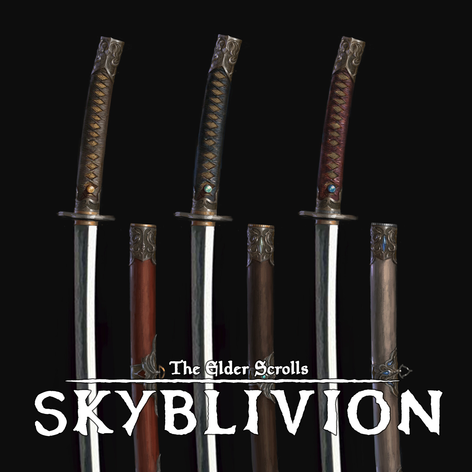 Skyblivion - Weapon design (2020)