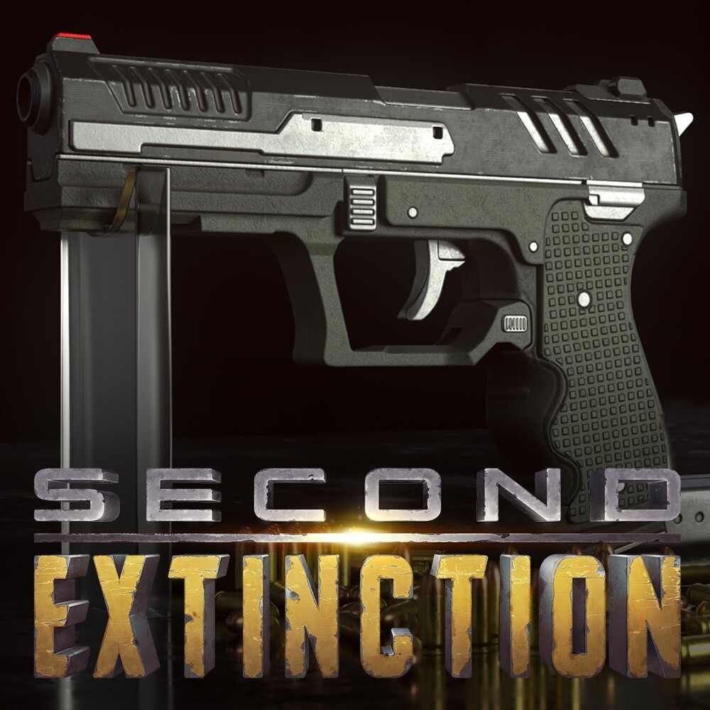 ArtStation Pistol SECOND EXTINCTION