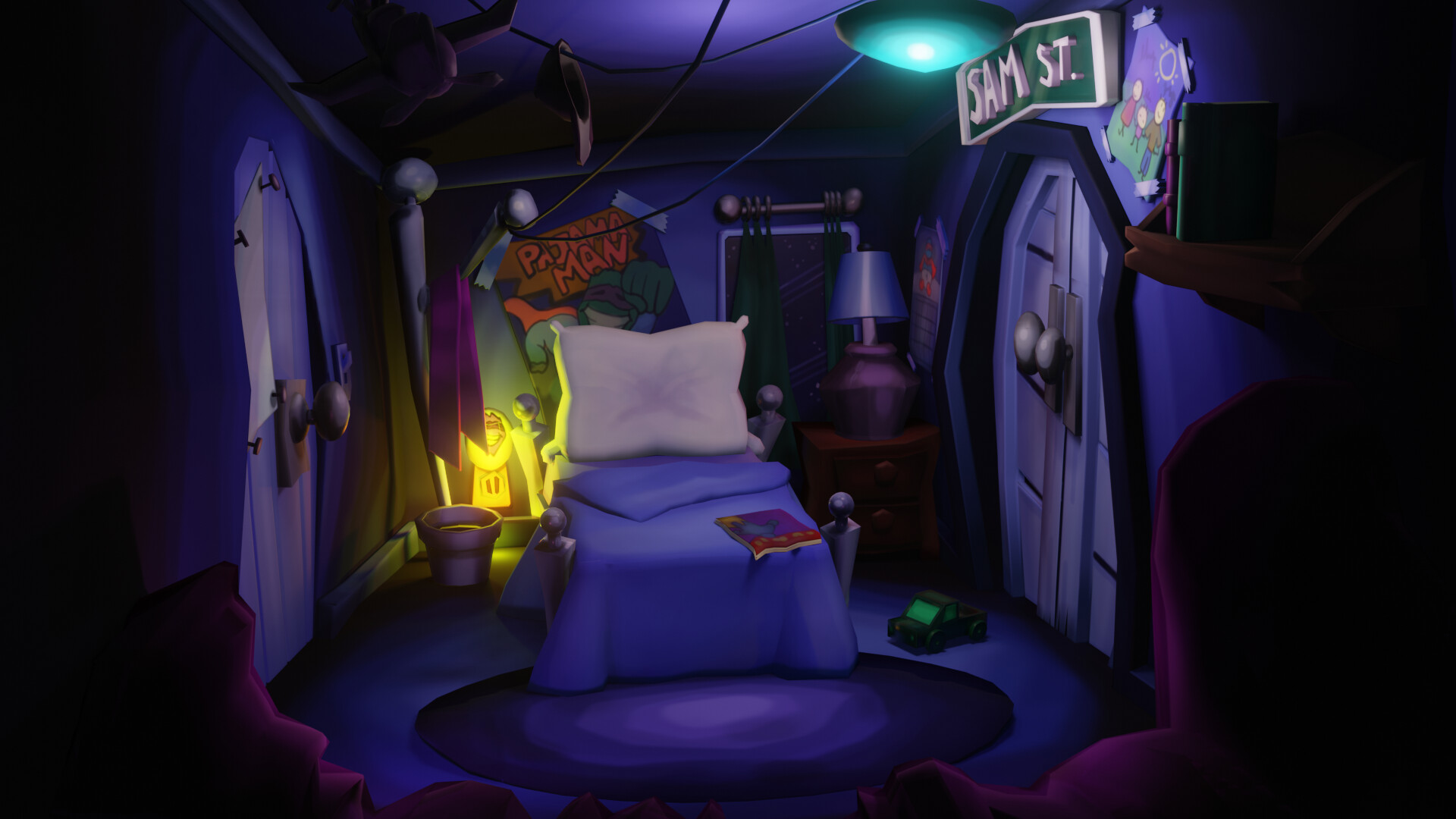 pajama sam 1 rooms