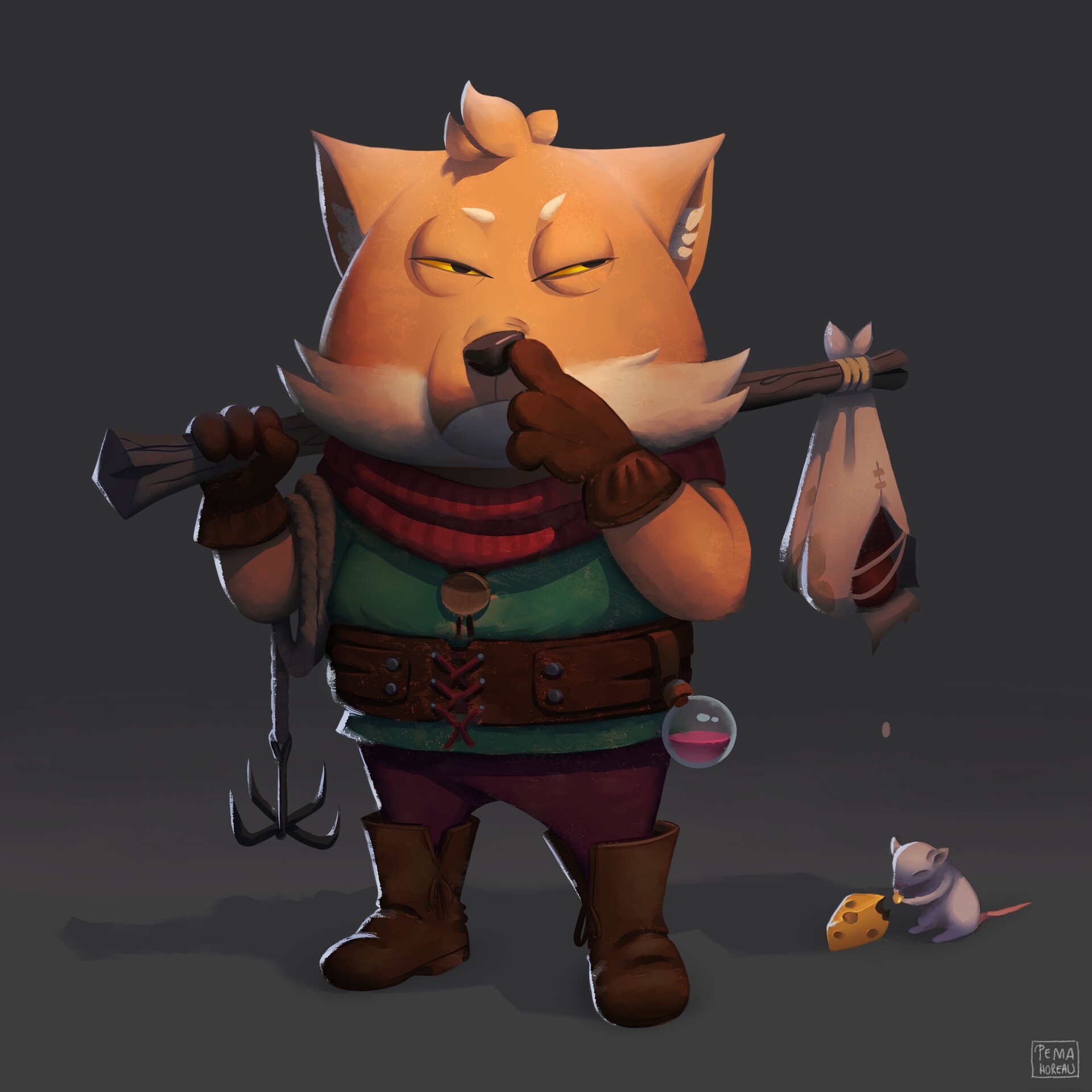 ArtStation - CDC - Fox Adventurer - November 2020