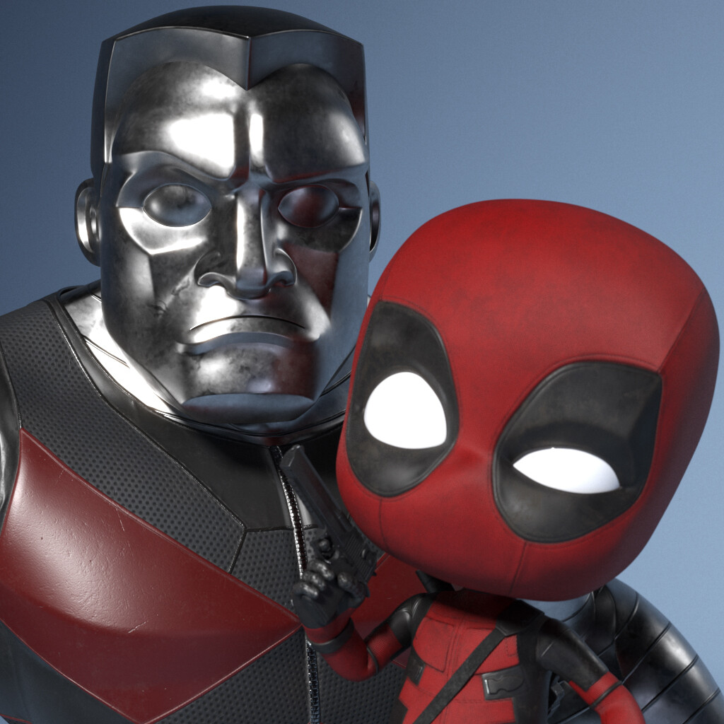 Artstation Deadpool And Colossus 