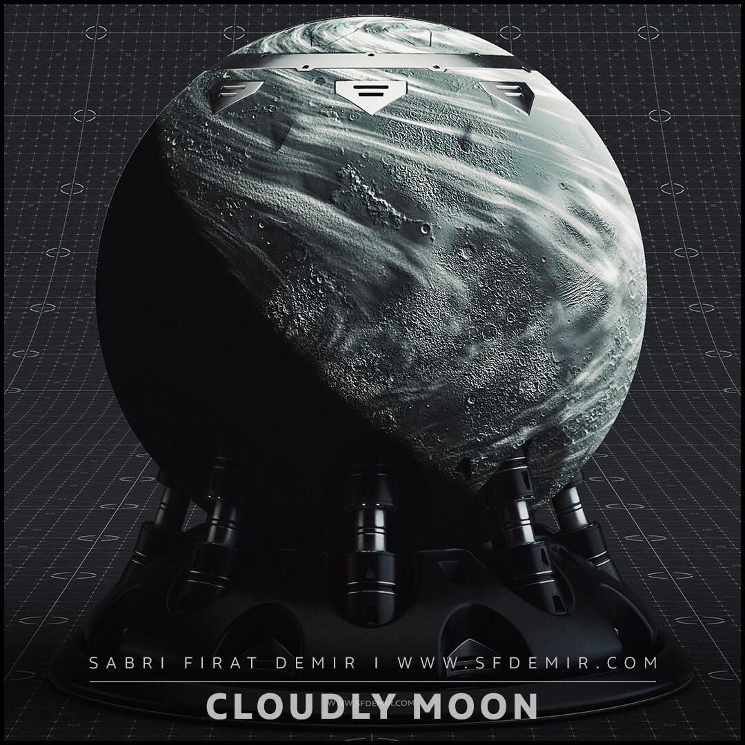 Cloudly Moon