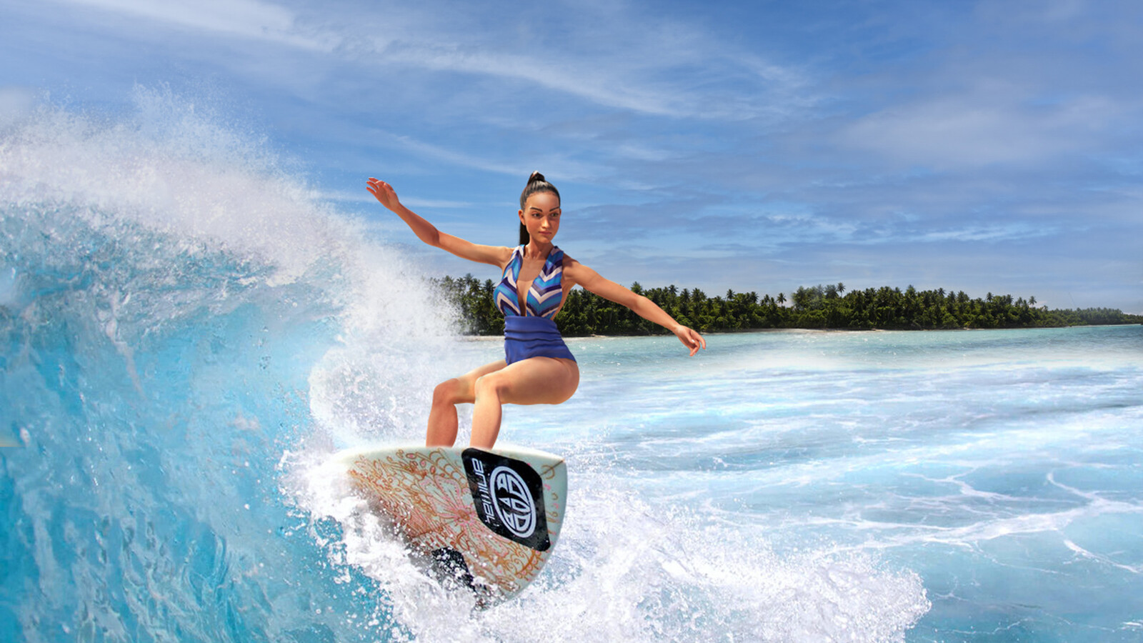 Surf Girl 