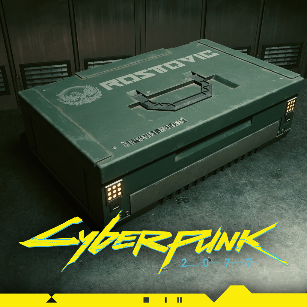 ArtStation - Cyberpunk 2077 | Lootable containers