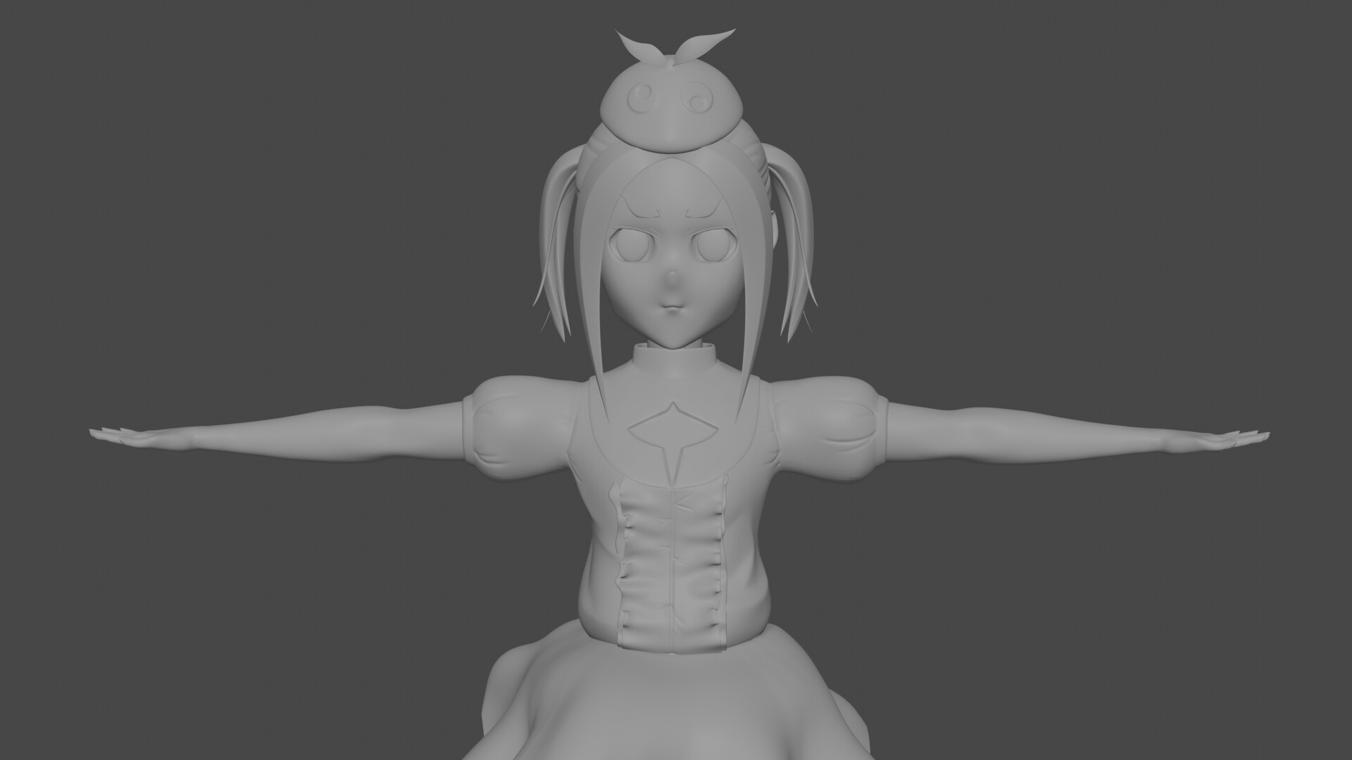 ArtStation - 3d model - yotsugi ononoki - Monogatari