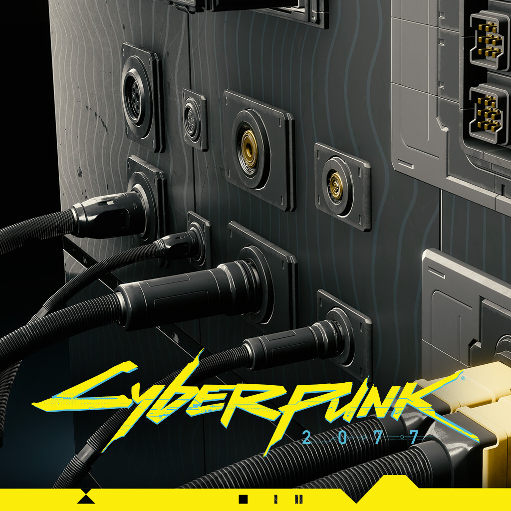 Cyberpunk 2077: Cable plugs