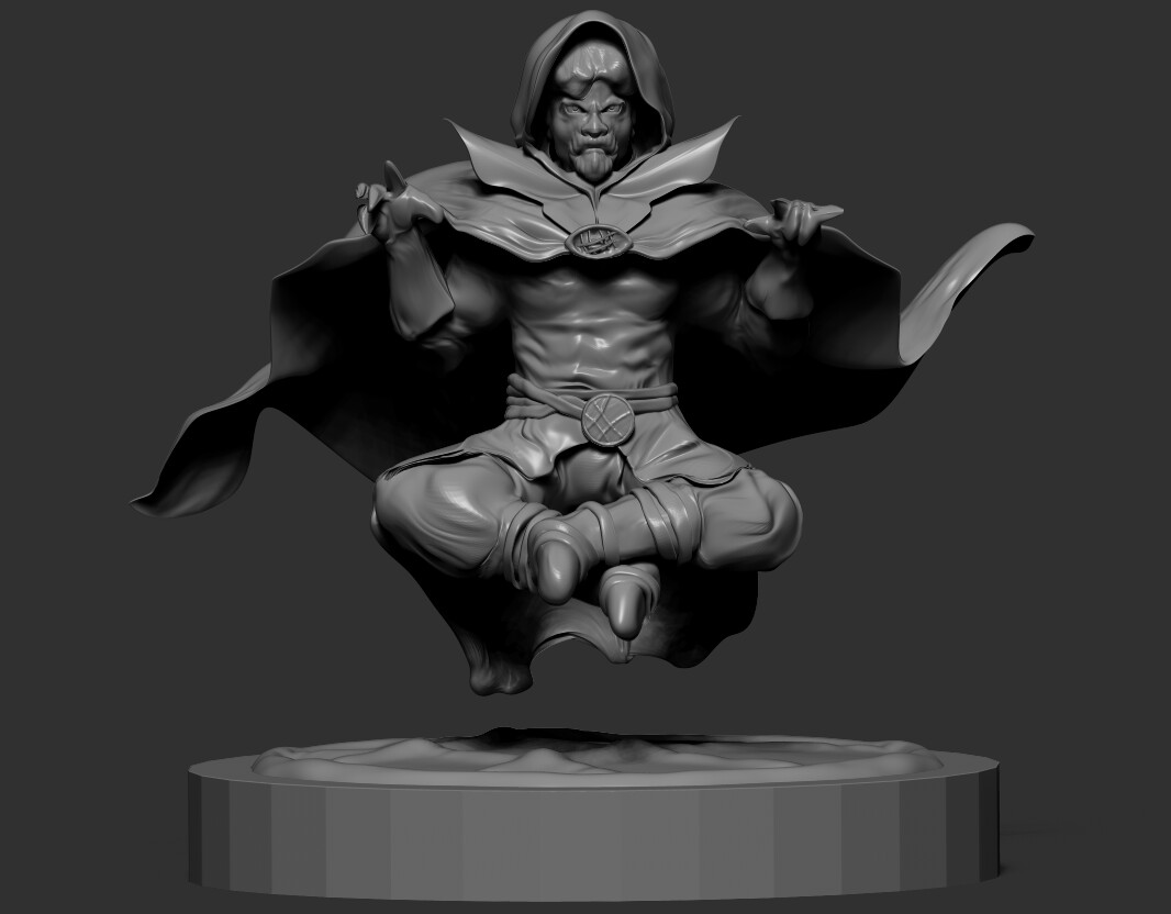 Elderly Dr.Strange Figurine