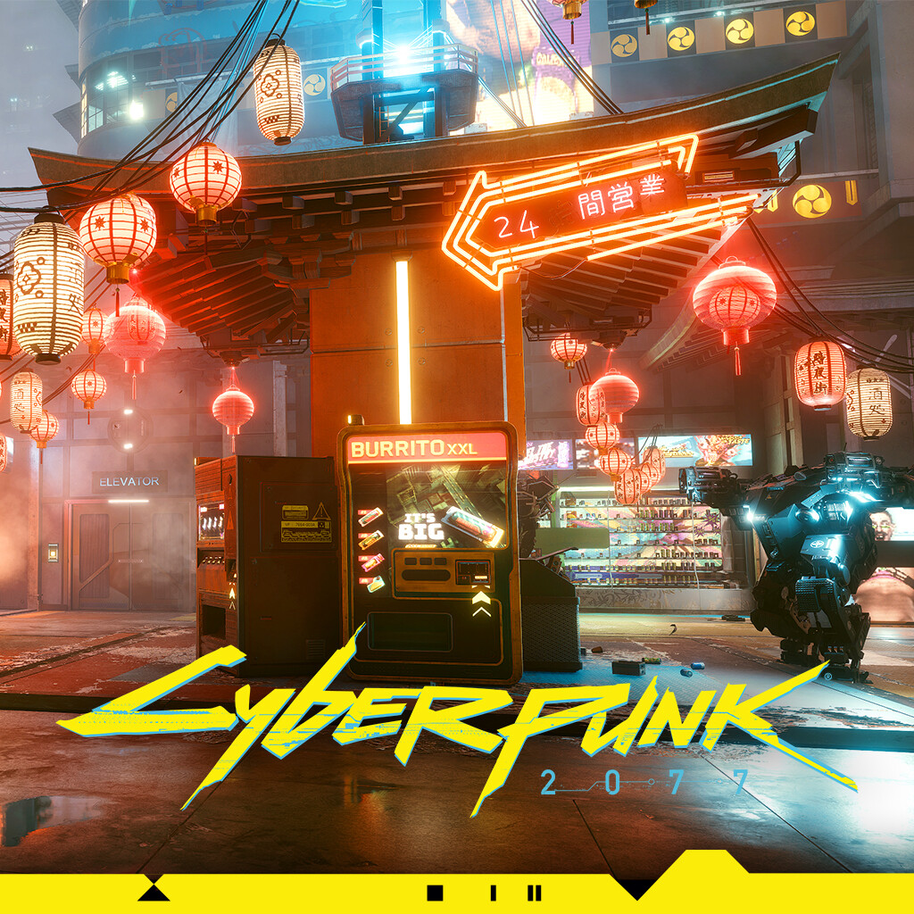 ArtStation CYBERPUNK 2077 Dashi Parade Market