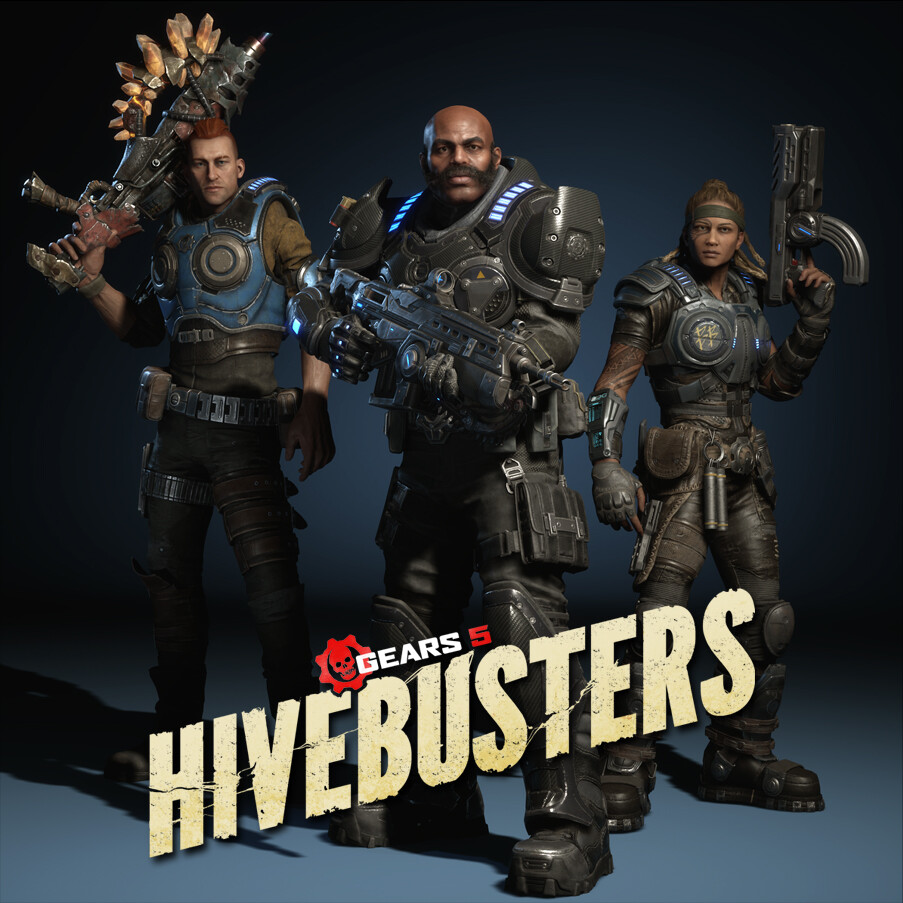ArtStation - Gears 5 Hivebuster Scorpio Squad
