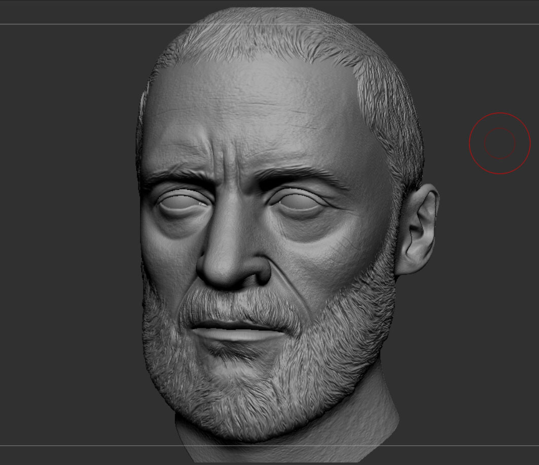 Artstation - X24   Head Sculpt