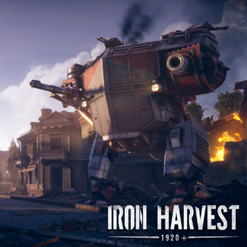 IRON HARVEST - Promo Art & Main Menu Background