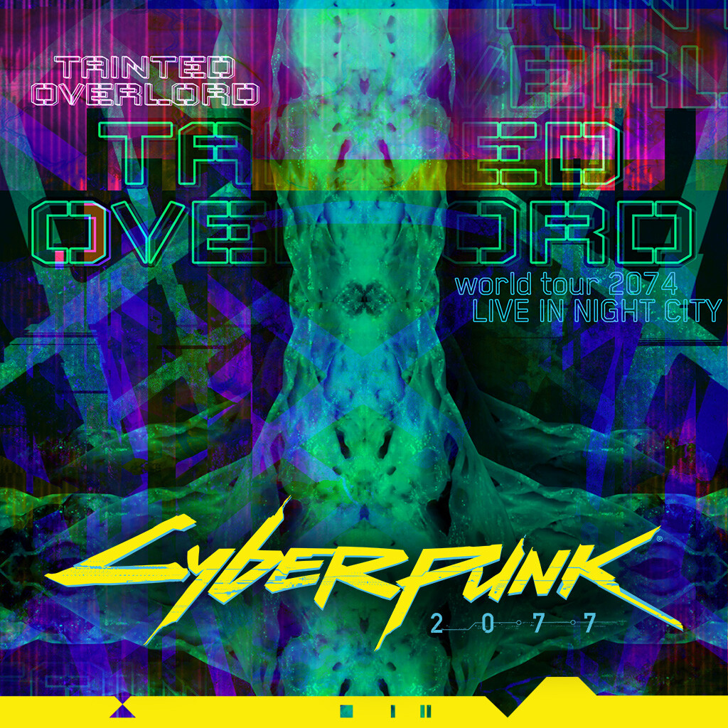 ArtStation - Cyberpunk 2077 | Music: Posters, Graffiti, Assets