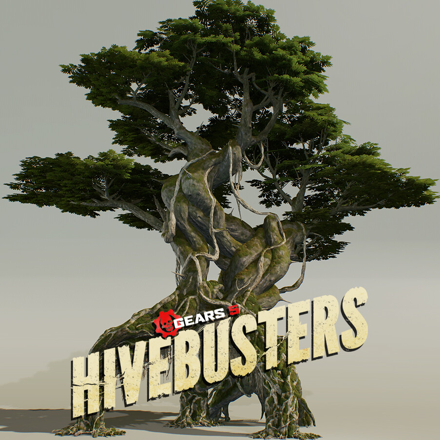 ArtStation Gears 5 Hivebusters Giant Trees