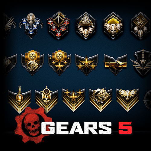 ArtStation Gears 5 Operation 5 Medals