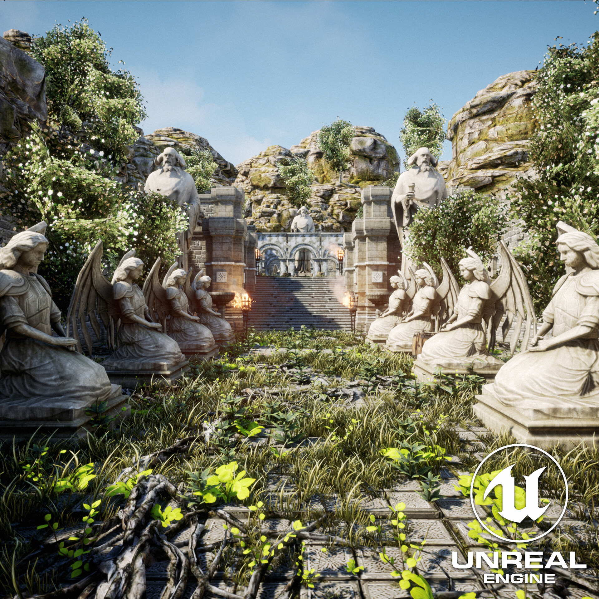 The Unreal Garden Phoenix - vnr7xmc