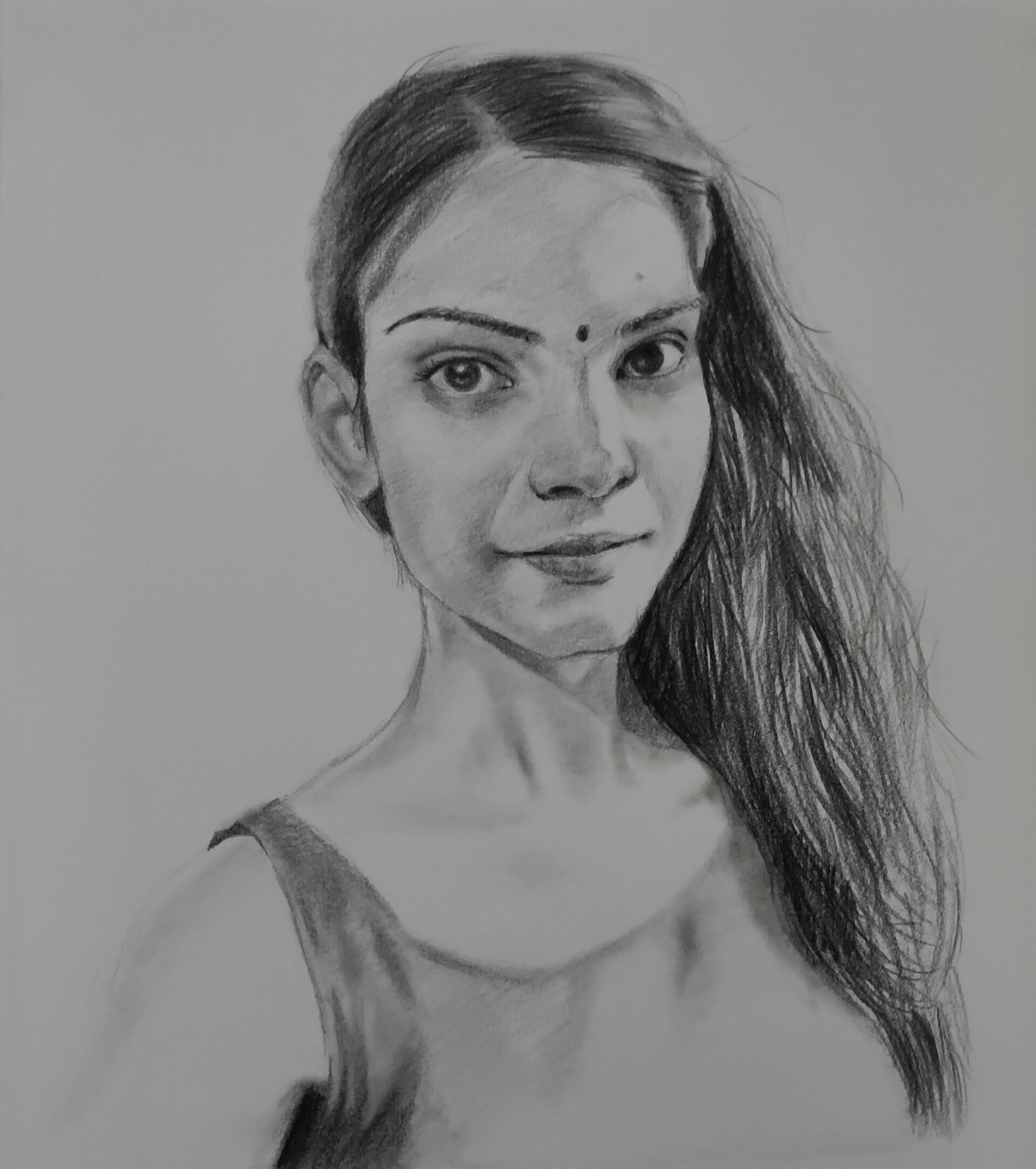 ArtStation Portrait in pencil shading