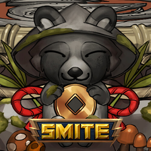 ArtStation SMITE Danzaburou Pedestal