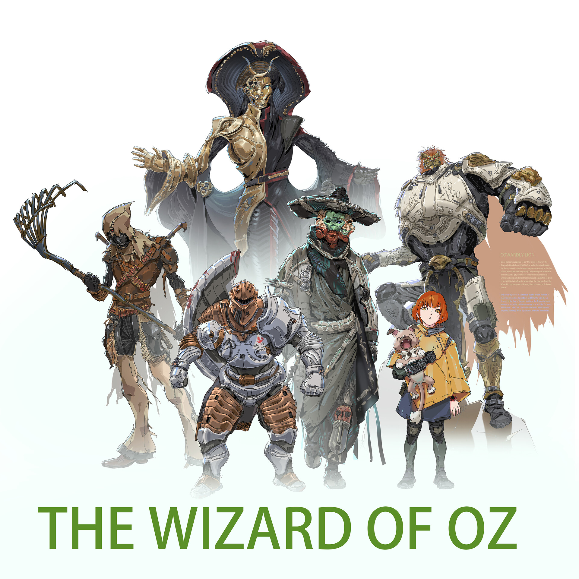 Artstation The Wonderful Wizard Of Oz Zaki Zou