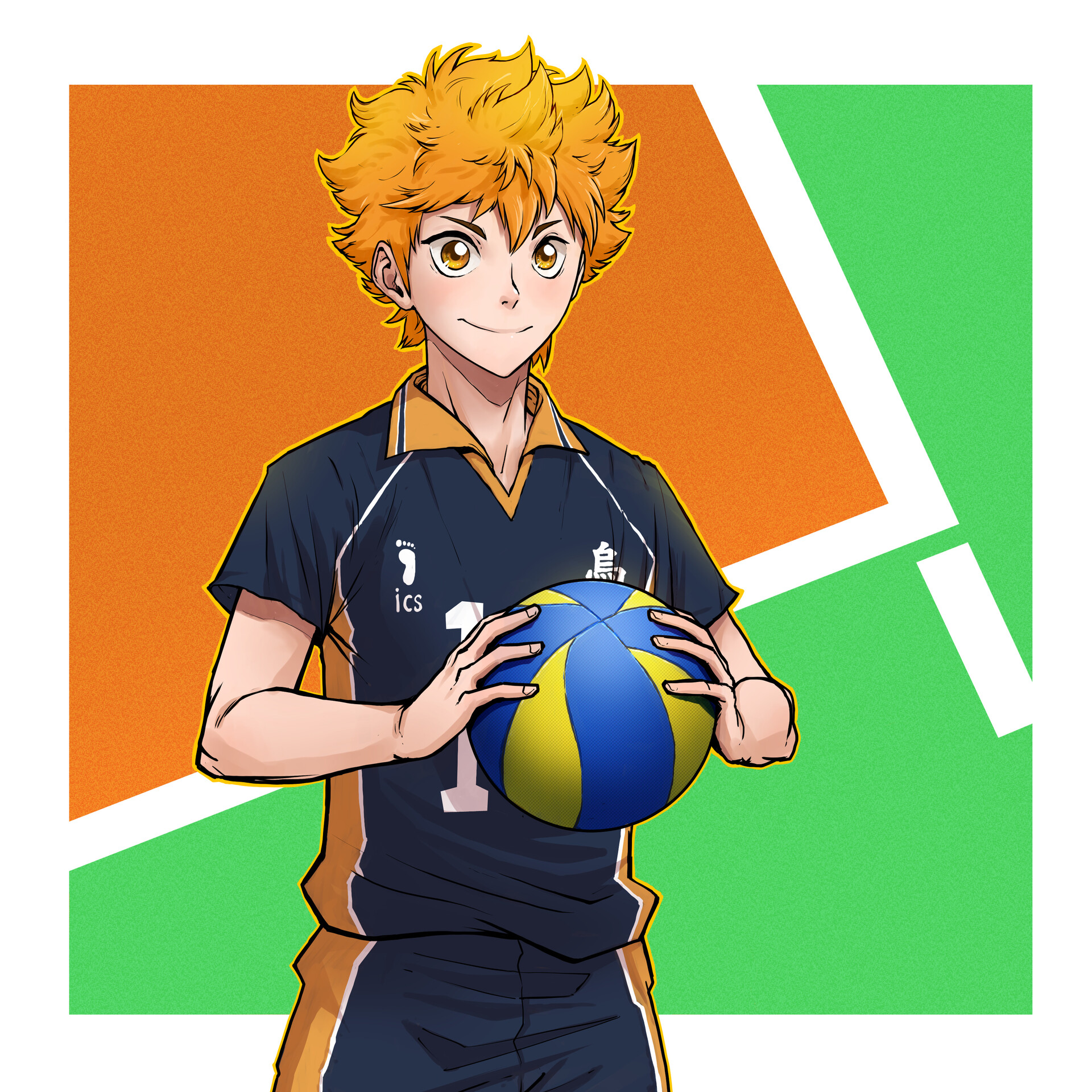 Artstation Fan Art Haikyuu Shoyo Hinata 1426