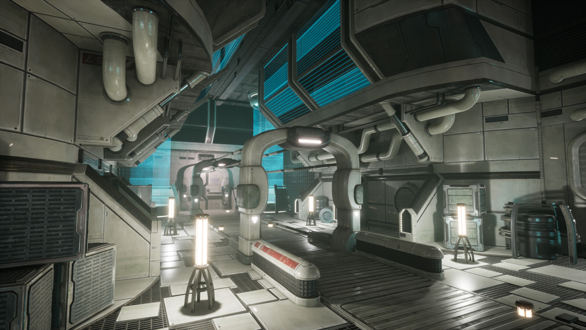 ArtStation - Sci-fi Space Station - Unreal Engine