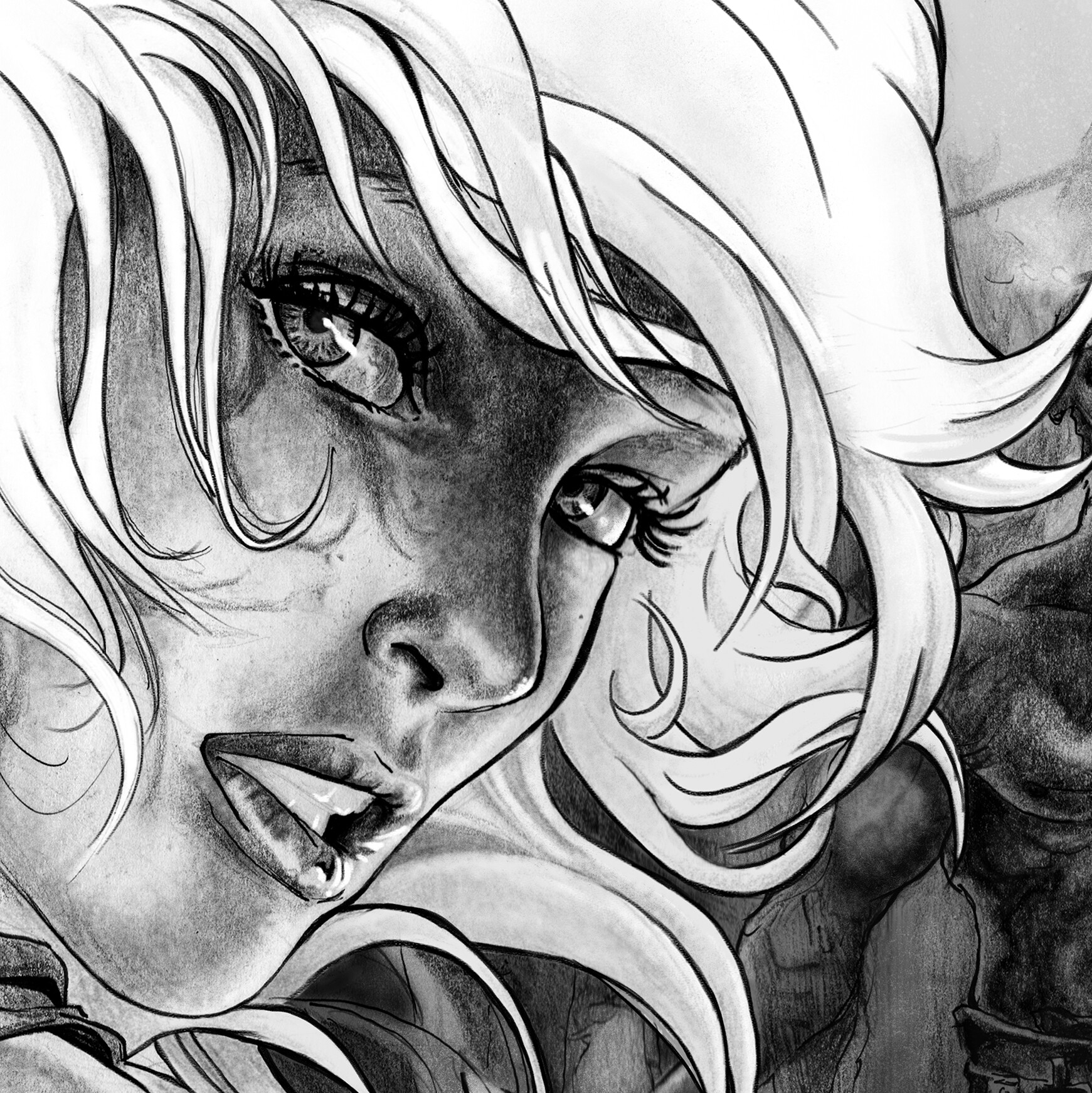 ArtStation Black is the New Light.