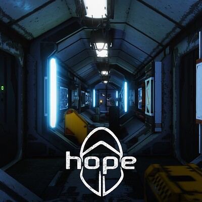 Hope - Interior Ship Game Level