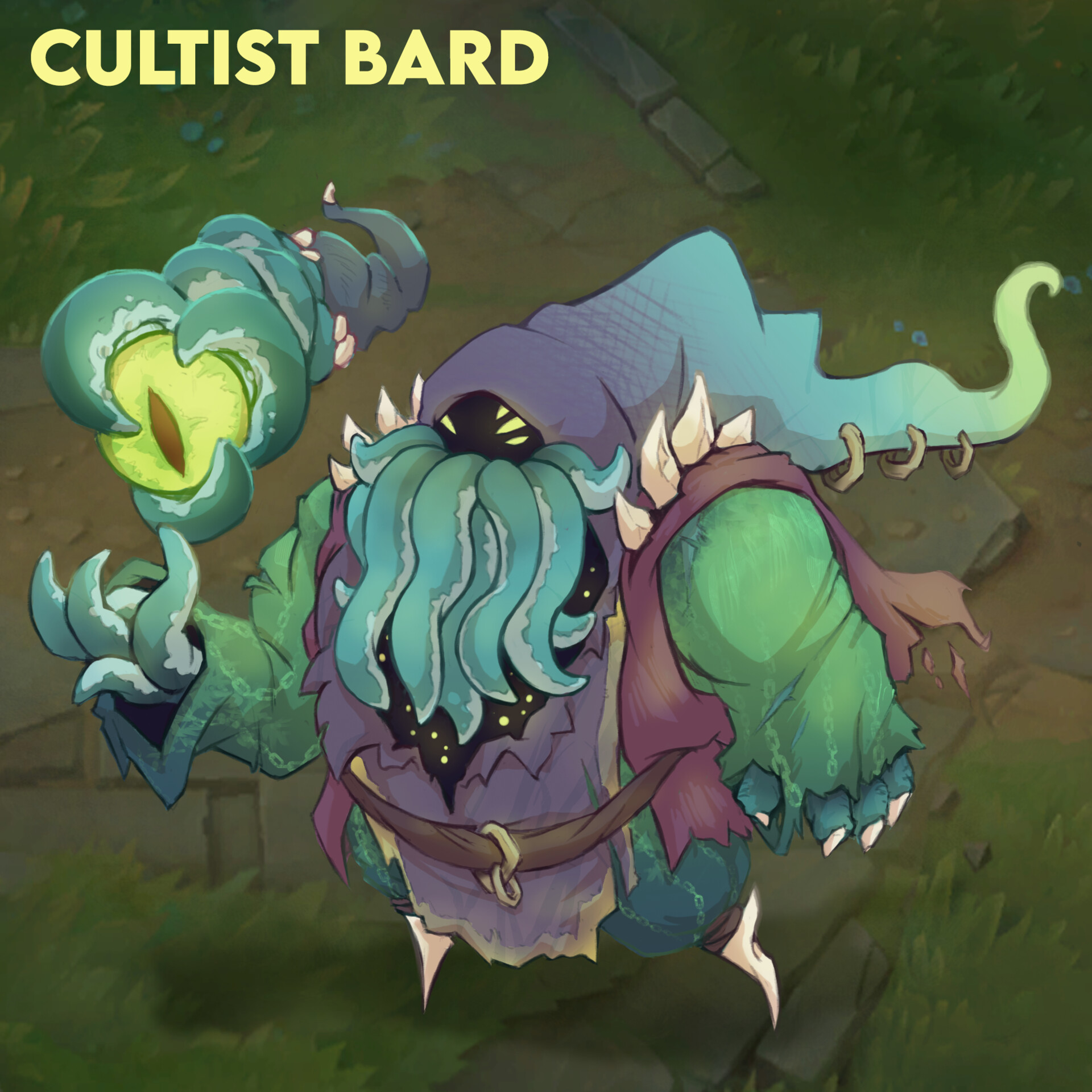 Bard ghost skin concept art / what do you think? (i found the image on the lol  forum) : r/bardmains