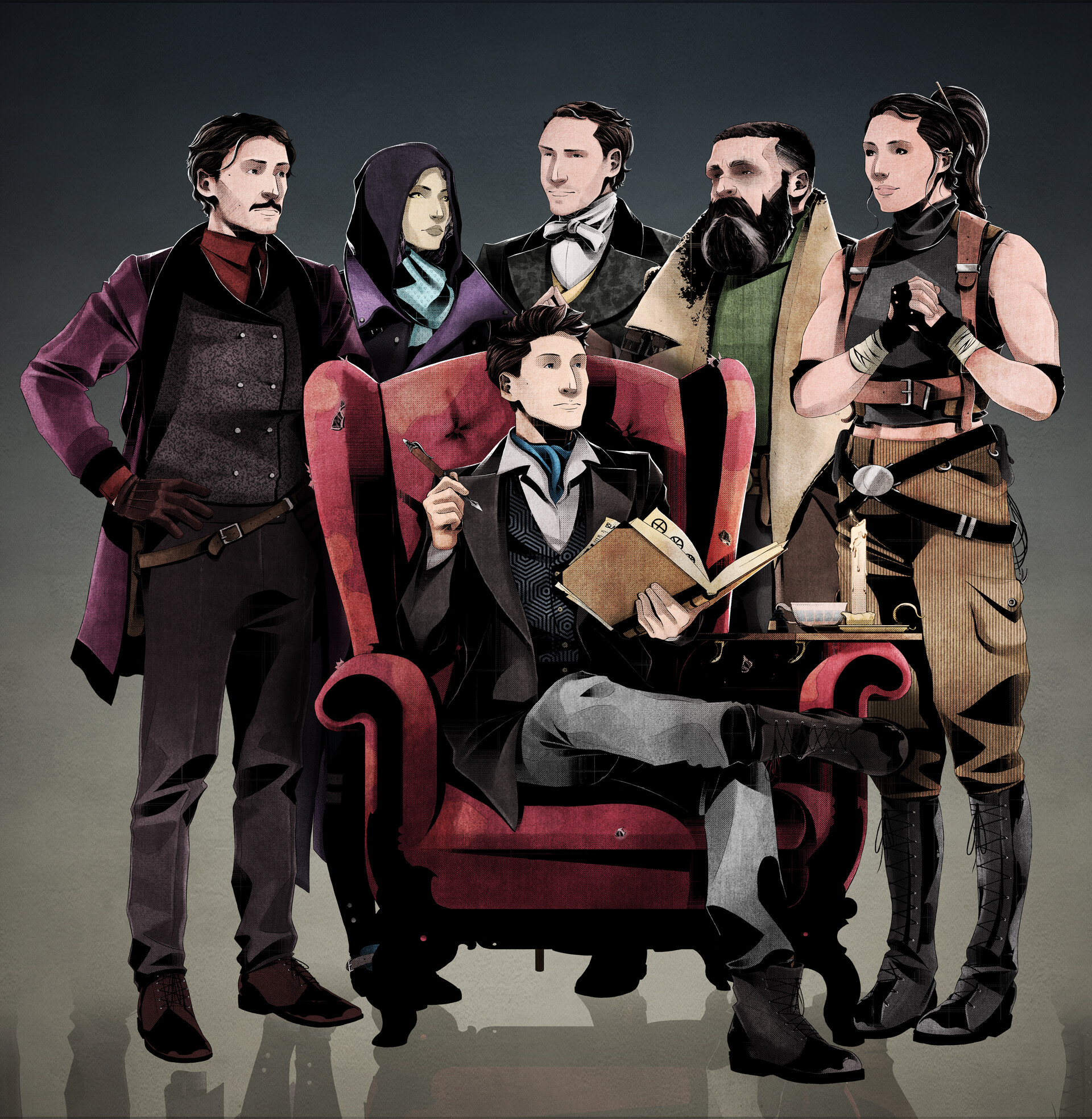 ArtStation Oxventure Presents Blades in the Dark Official Character