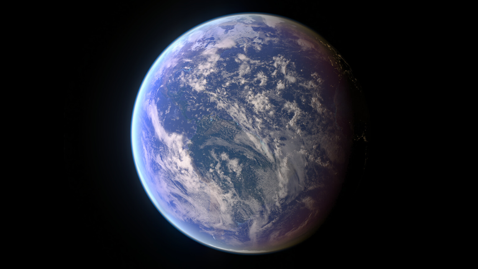 ArtStation - 3D Earth