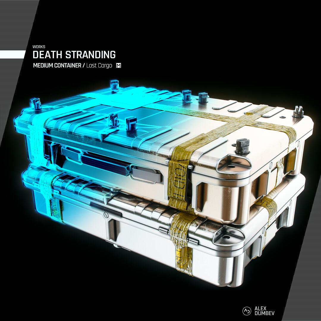 ArtStation - DEATH STRANDING | Medium Cargo Container | Fan Art