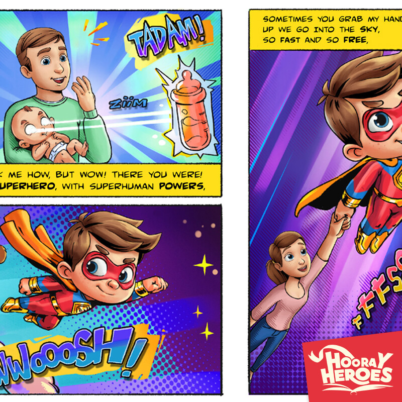 ArtStation Hooray Heroes Grows Up Super Heroes