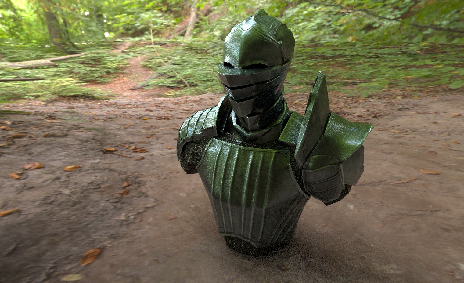 ArtStation Fluted Knight Demon's Souls