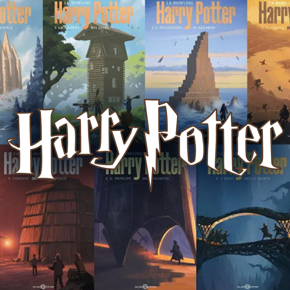 Artstation Harry Potter Italian Edition Book Covers Andreas Rocha