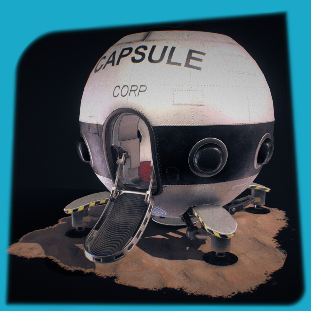 ArtStation - Capsule Corp. Dragon Ball