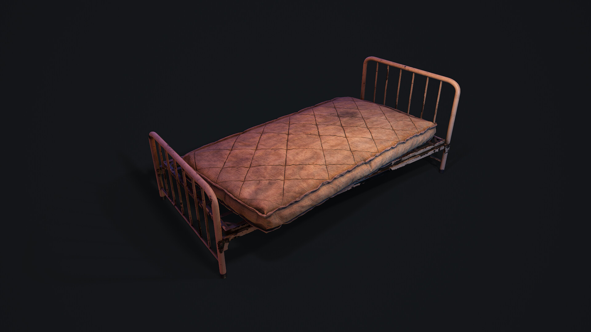 ArtStation - Bed Frame