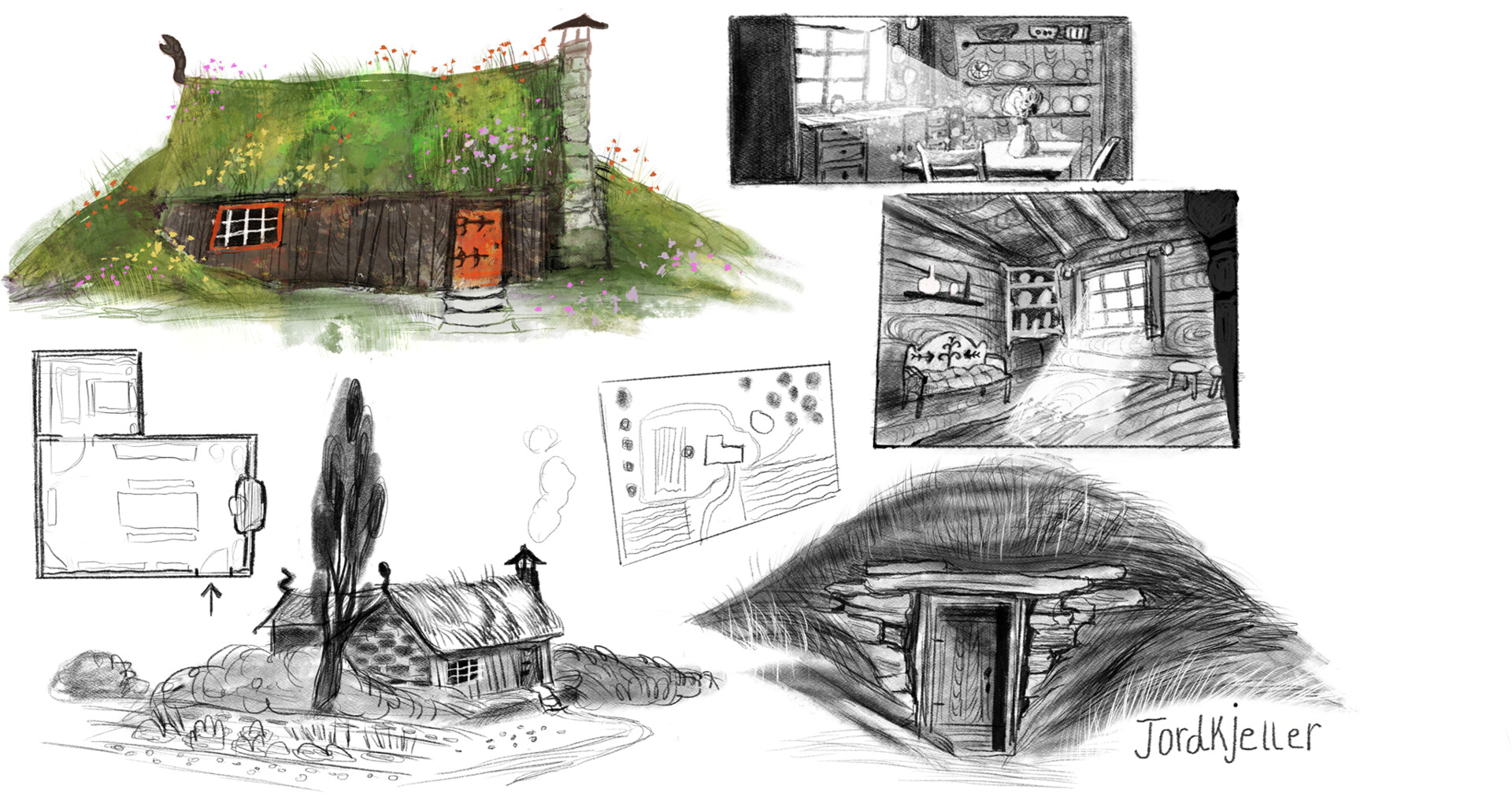 ArtStation Journey to Zeniba's Spirited Away redesign