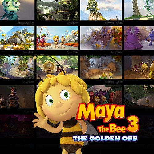 ArtStation - Maya the Bee 3 - Color Script