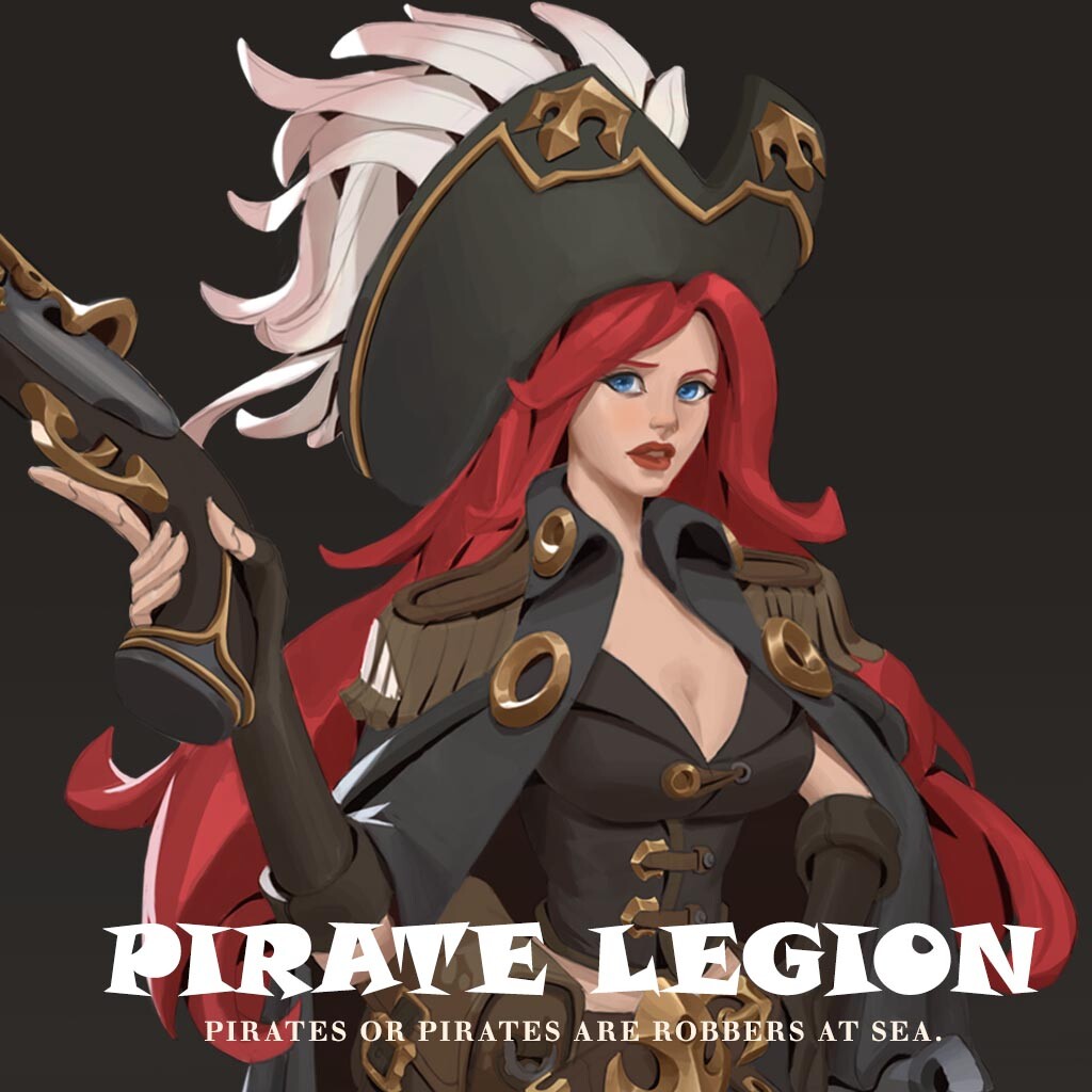ArtStation - 海盗女船长