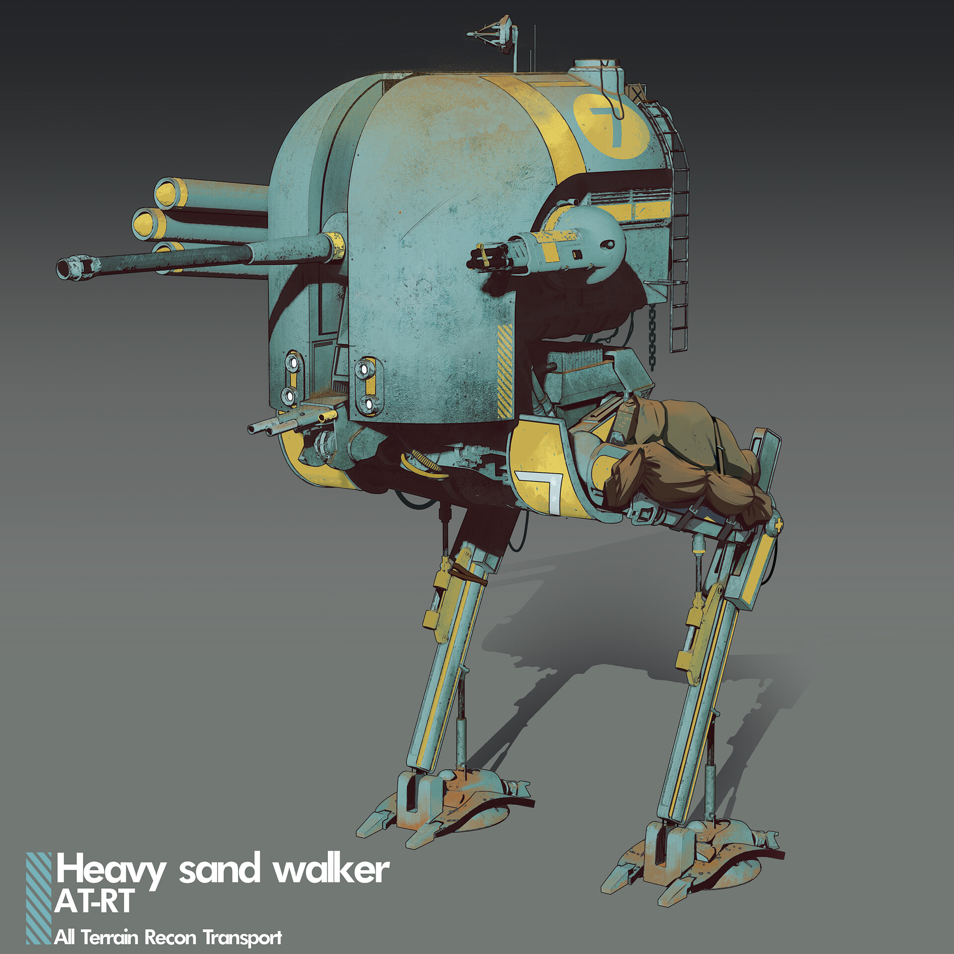 David Alvarez Portfolio - Heavy Sand Walker