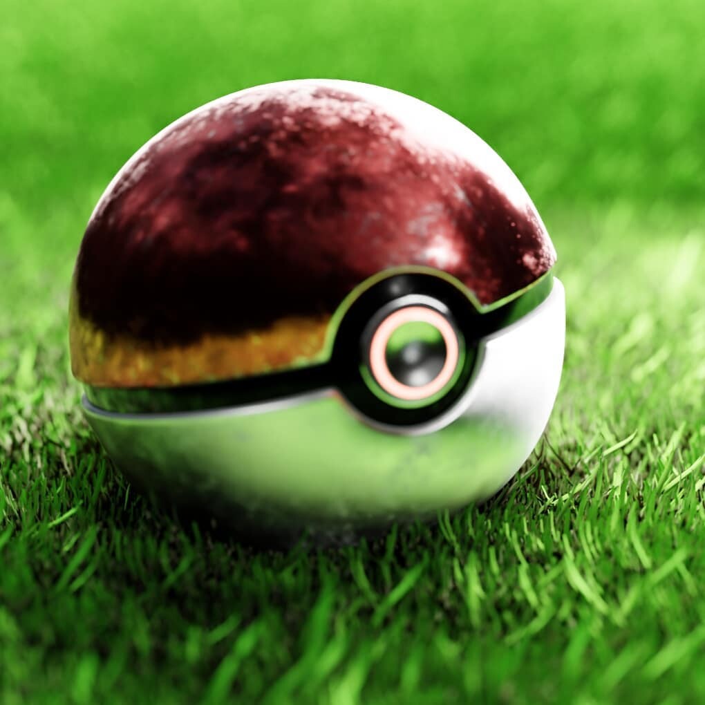 ArtStation - Poké Ball