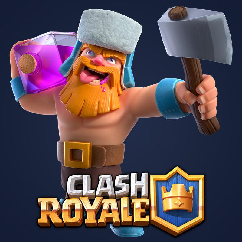 ArtStation Clash Royale LumberJack