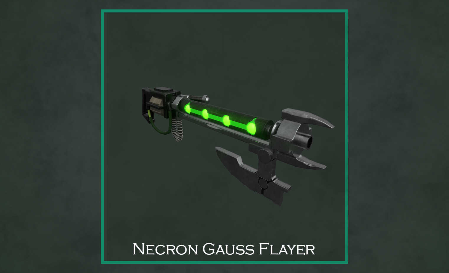 ArtStation - Necron Gauss Flayer