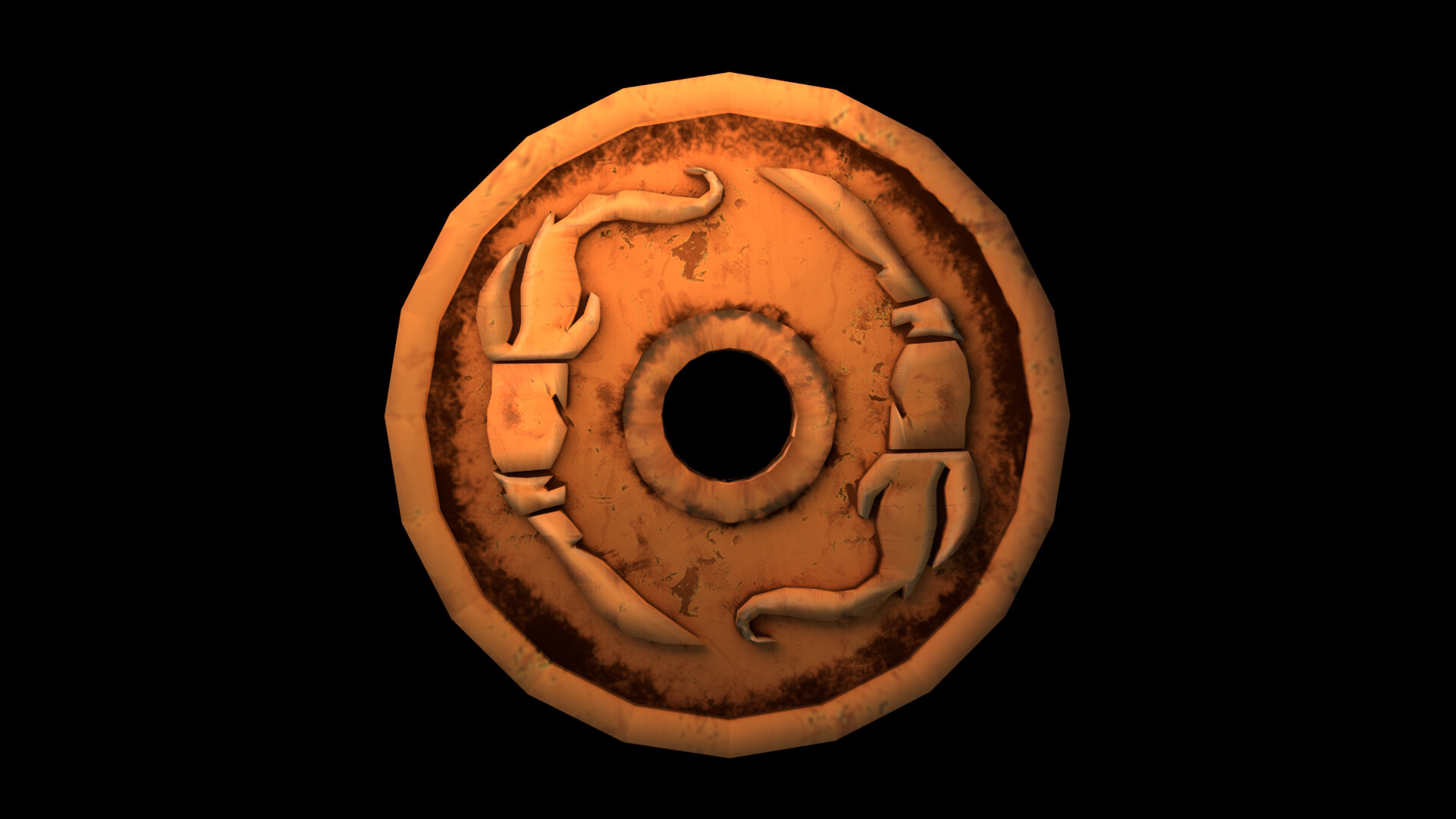 ArtStation - 3D Fire Token from Survivor