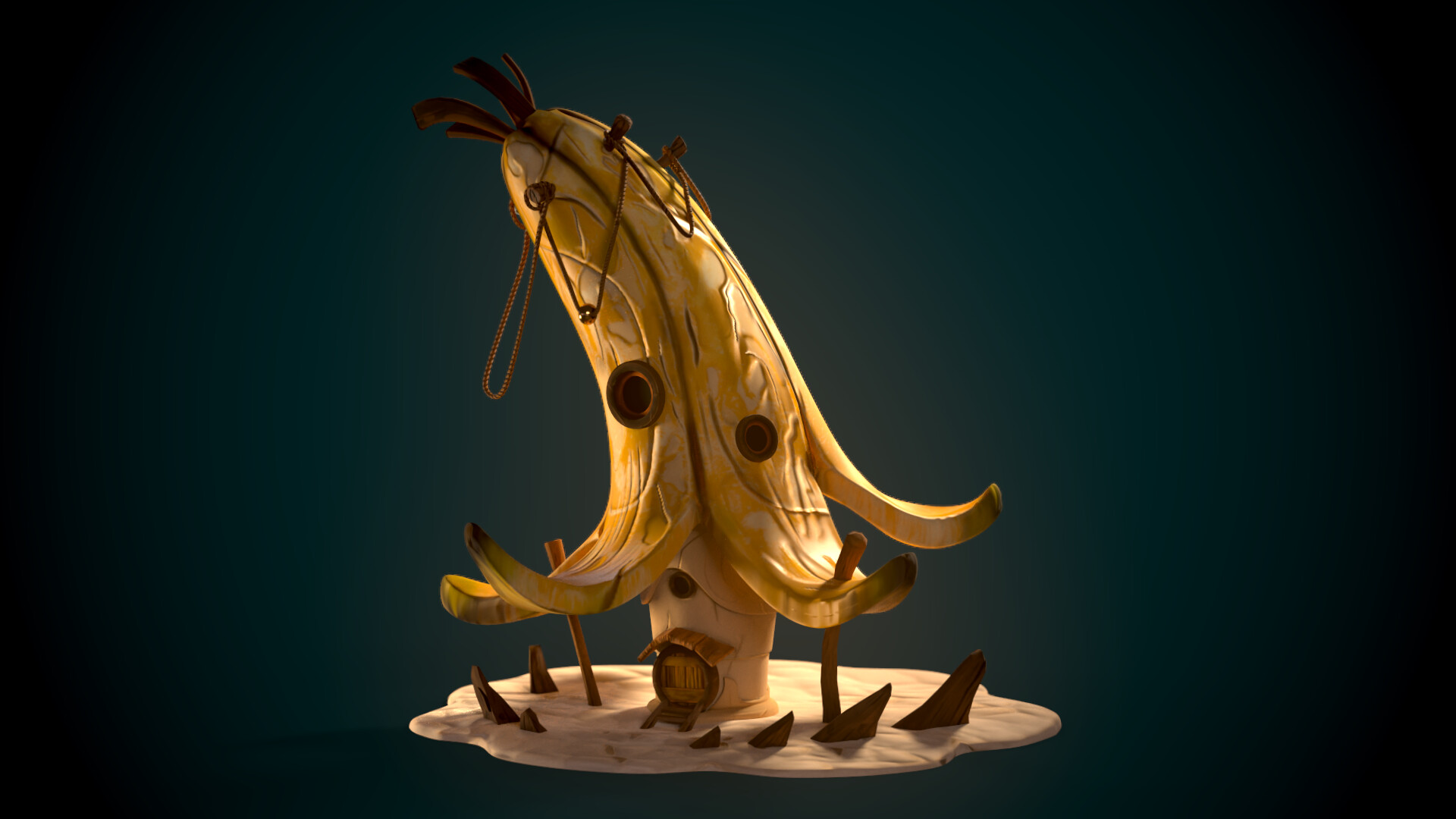 ArtStation Banana House