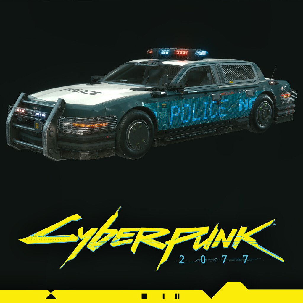 ArtStation - Cyberpunk 2077 - Police Add-On Kit - Villefort Cortes